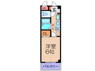 ト－リエユタカの物件間取画像